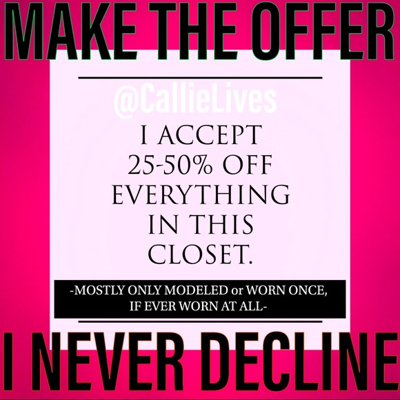 Callie Lives Pants - JUST MAKE THE OFFER‼️ I NEVER DECLINE. I NEVER DROP PRICES. I ACCEPT OR COUNTER.